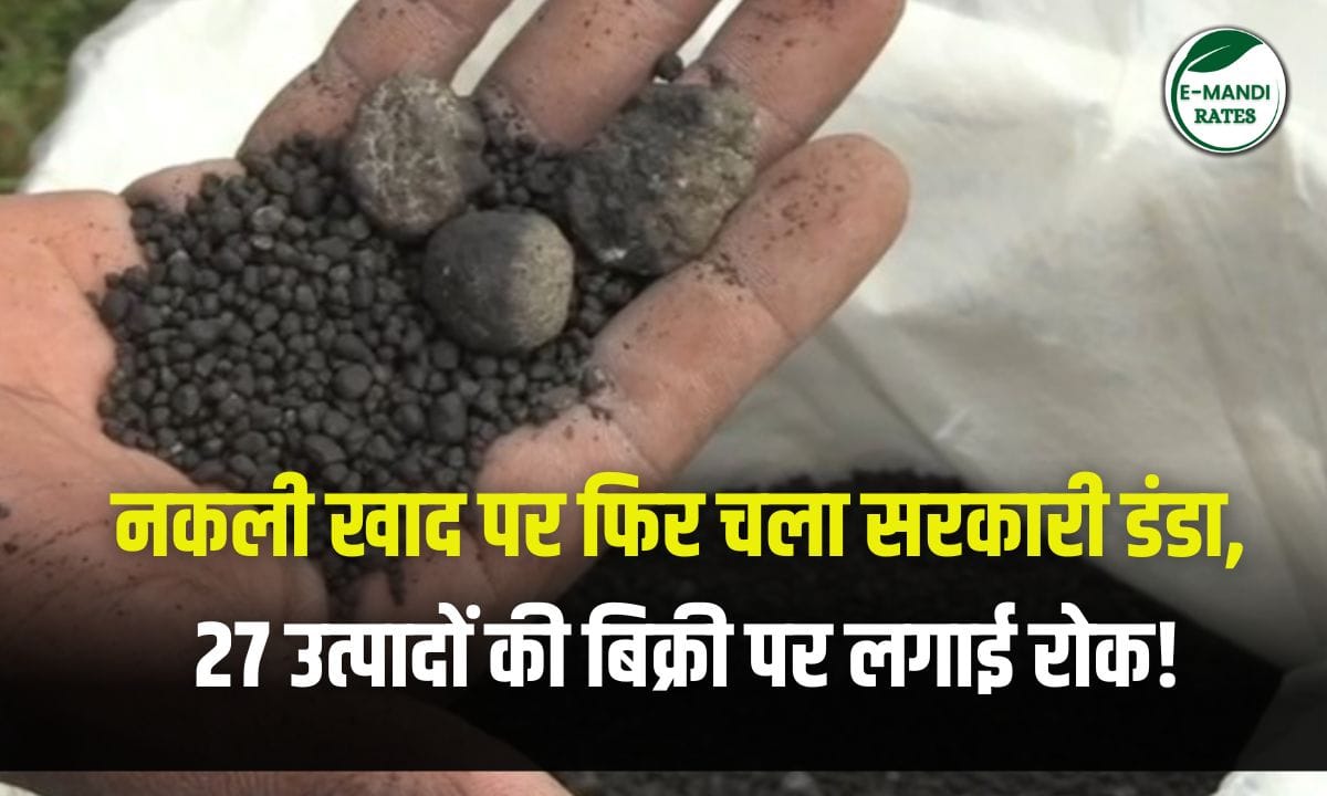 Fake fertilizer factories raided again, sale of 27 products banned