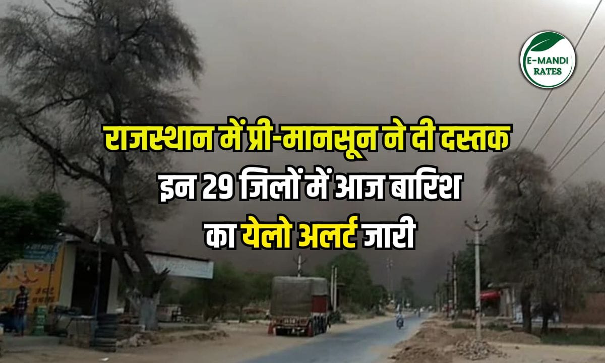 Rajasthan Weather 4 to 6 june 2025