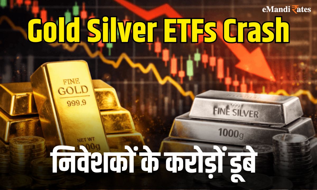Gold Silver ETFs Crash