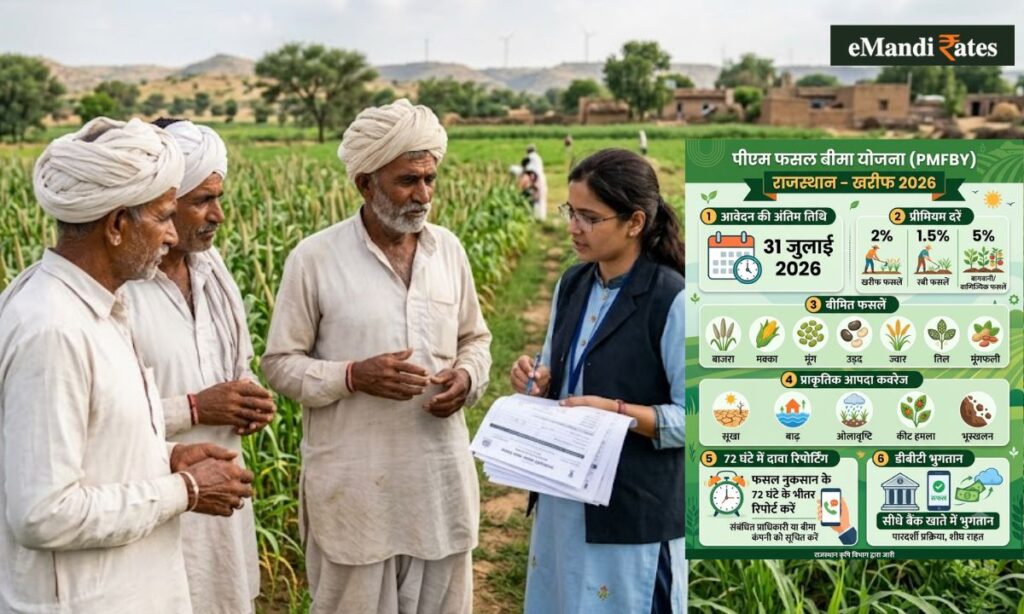 PM Fasal Bima Yojana Rajasthan Kharif 2026