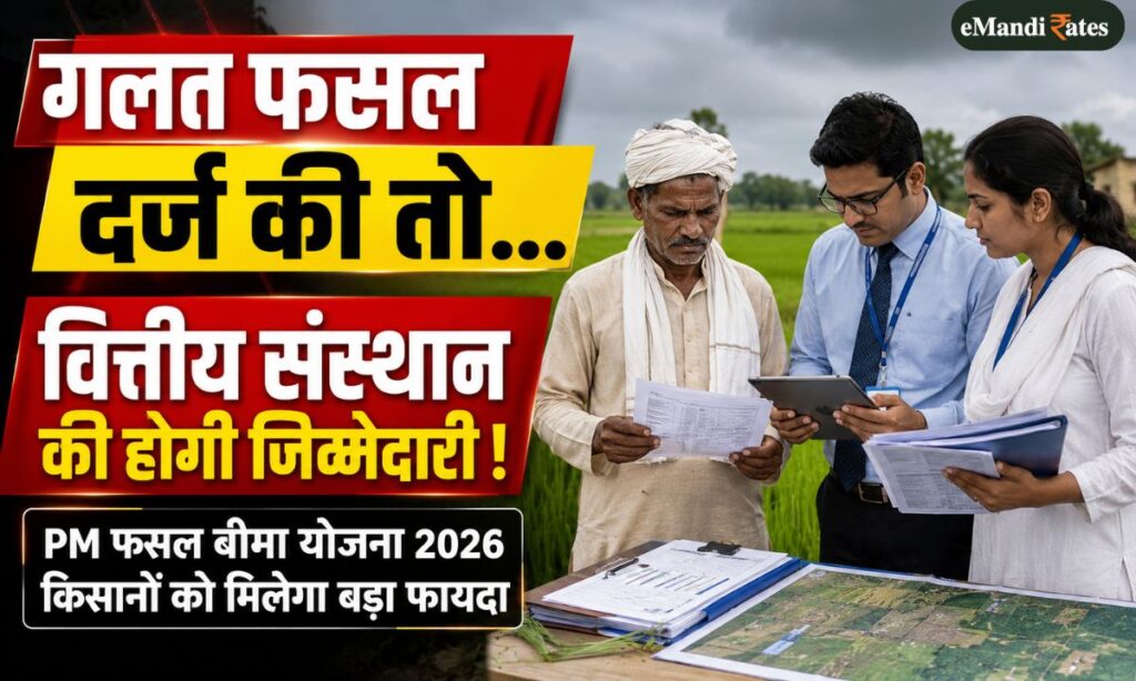 pm fasal bima new rules bank responsibility insurance claim 2026