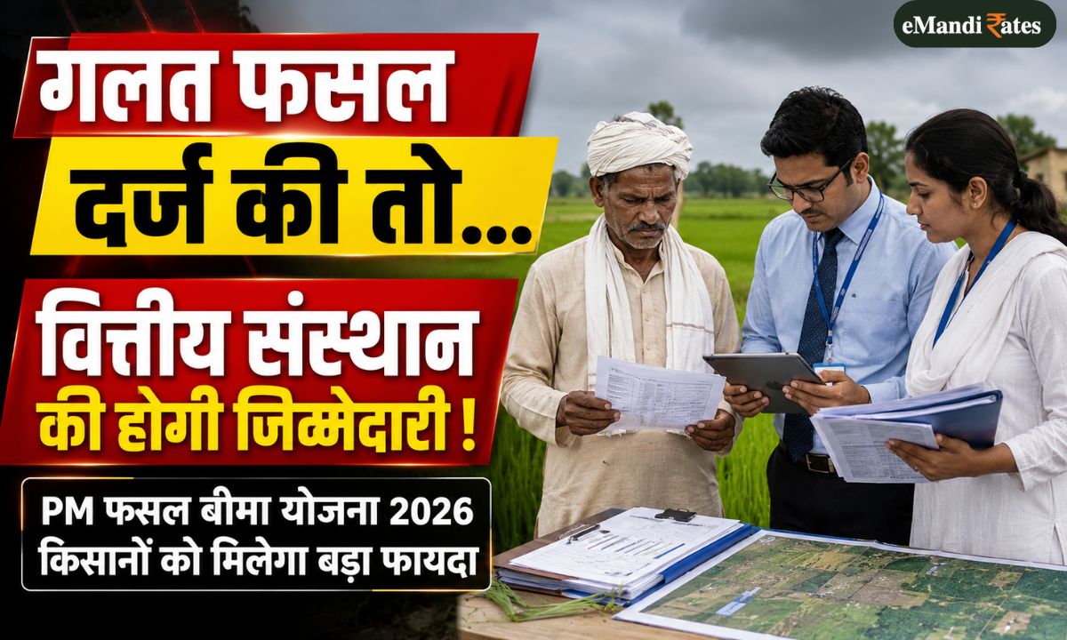 pm fasal bima new rules bank responsibility insurance claim 2026